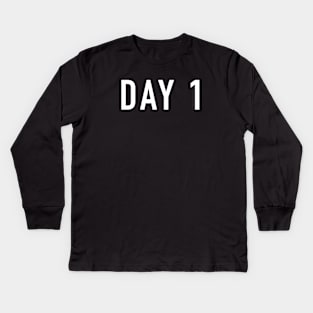 Day 1 Kids Long Sleeve T-Shirt